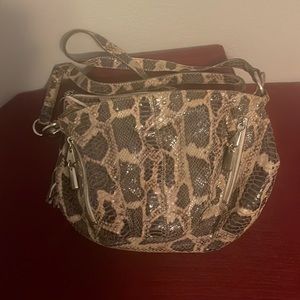 Makiwsky snake print bag